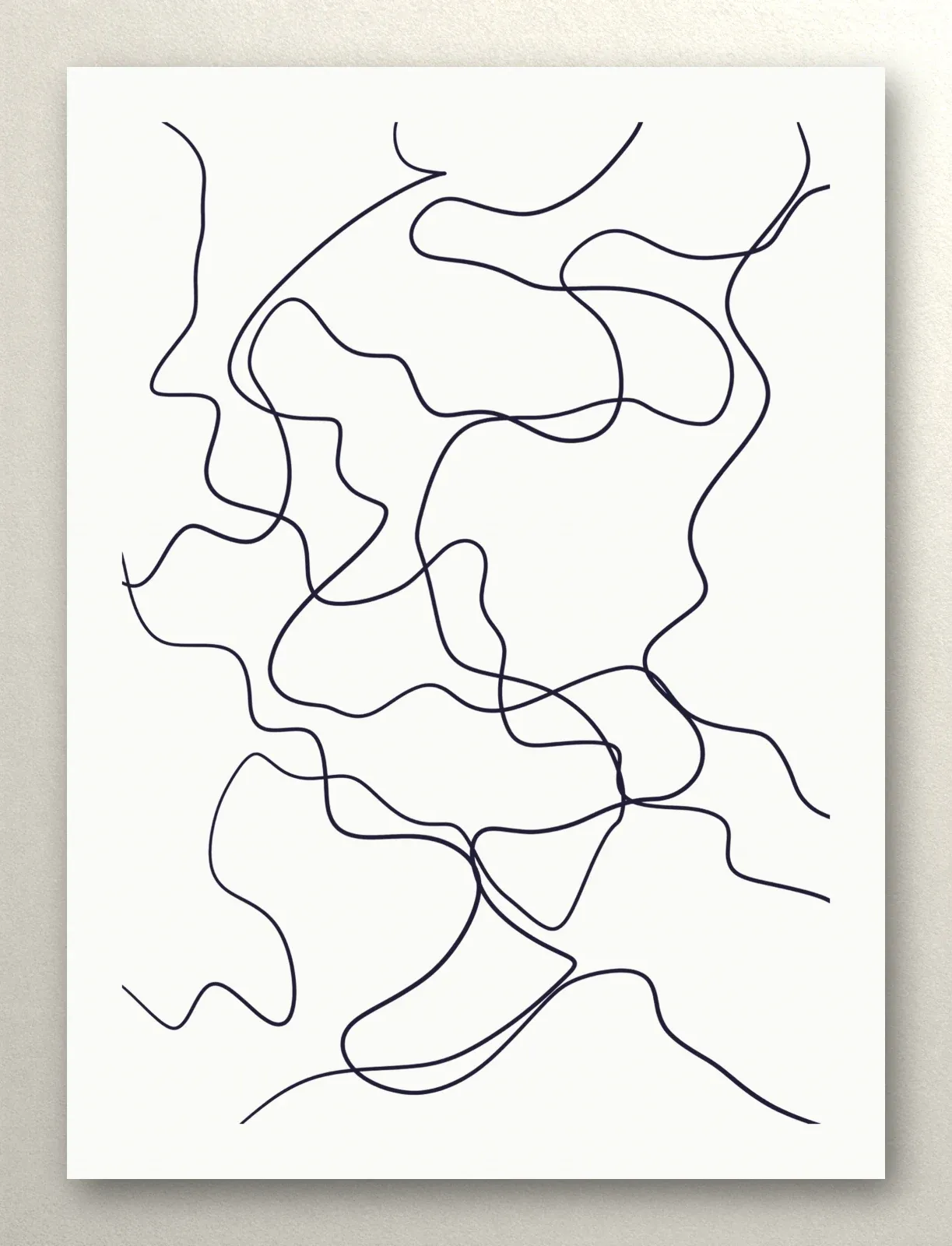 Rounding template, portrait: a denser grid of neuro lines, corners not rounded
